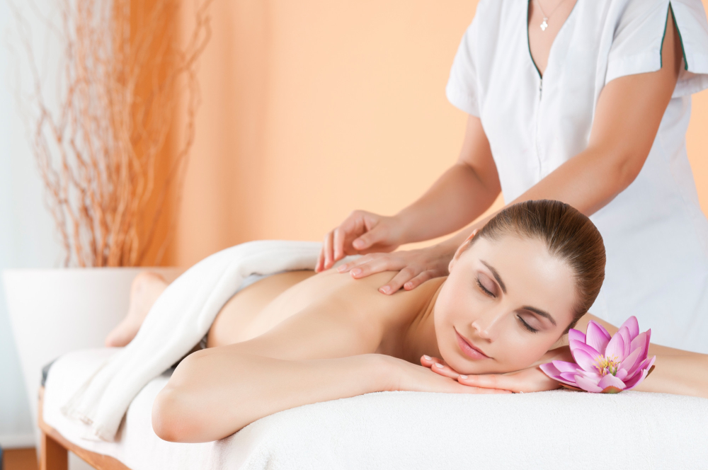 Massage therapy Lavender